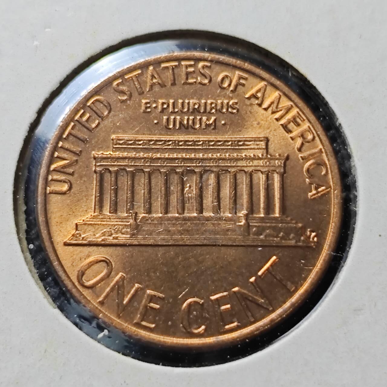 KK钱币收藏小铺  第357场  2月预留时间 周末发货 1979美国1分 拆卷品