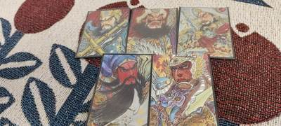 秋原瞳的小店第二十六期（持续收拍，日子飞快，转眼又是一年冬来到） - x昆仑万象水浒5虎粗闪一套齐——入册看画必备，性价比极高，这5张