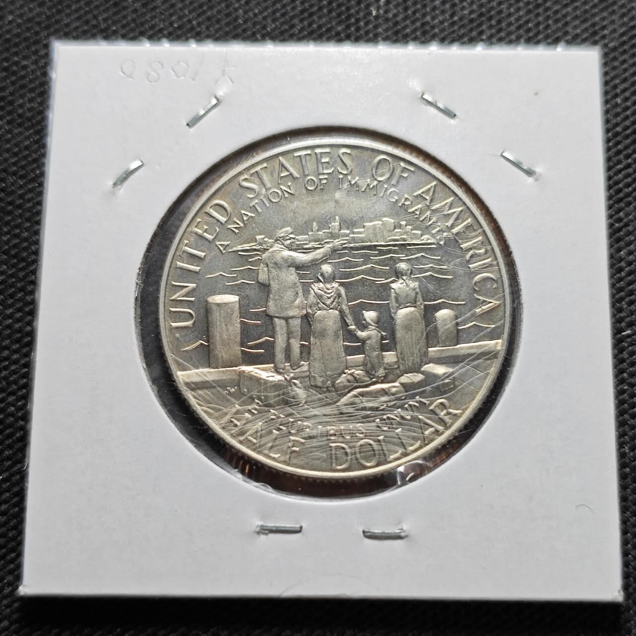 KK钱币收藏小铺  纪念币专场  2月预留时间 周末发货  1986美国50分精制纪念币