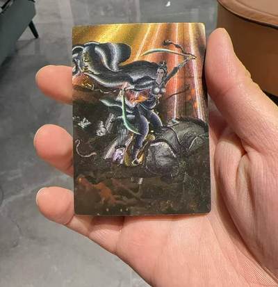 龙虎卡牌第六十场 - 猎虎师狂喜（无佣金，满120包邮，周六晚上结拍，欢迎送拍） - 粗闪卡 昆仑万象 权迎东-九宫三娘其一