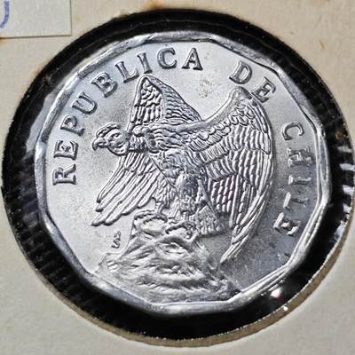 KK钱币收藏小铺  第357场  2月预留时间 周末发货 - 1976智利5分 拆卷品