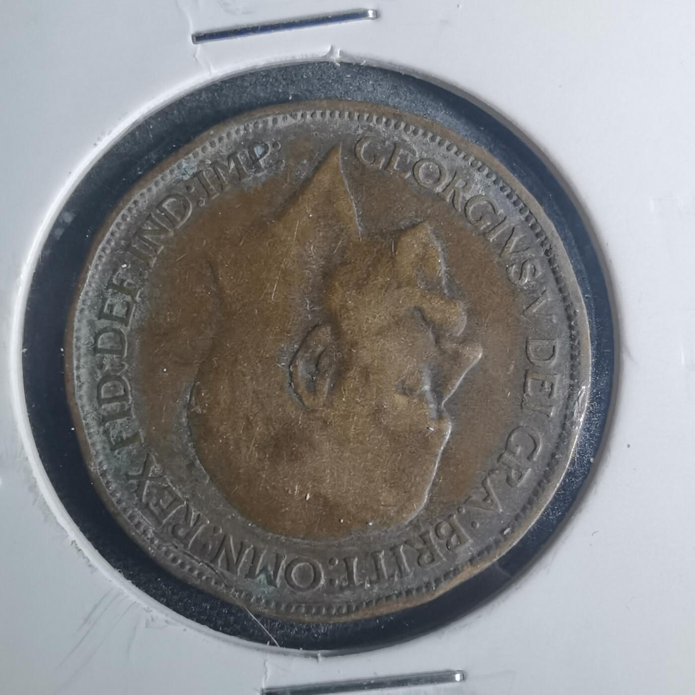 沼泽如烟--第881场 英国1917年半便士