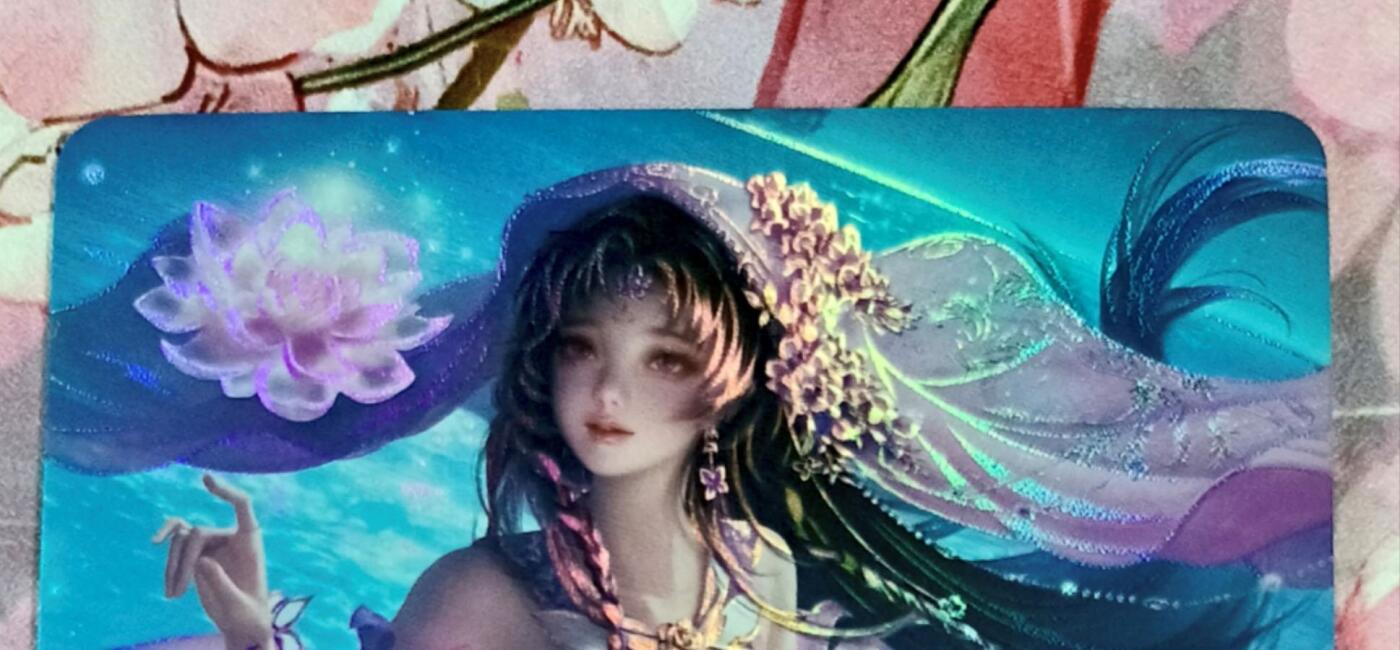 龙虎卡牌第六十场 - 猎虎师狂喜（无佣金，满120包邮，周六晚上结拍，欢迎送拍） 折光彩闪 鸡腿倾国倾城大自然 荷花仙子