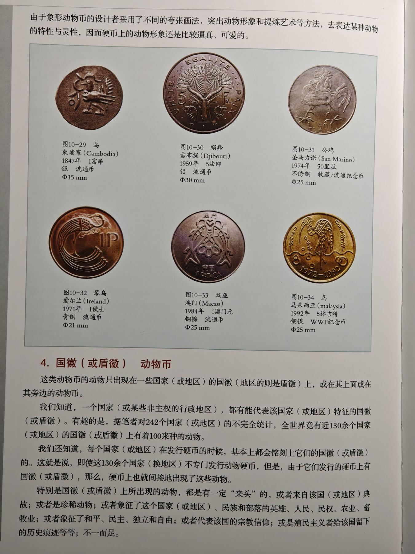 【德藏】世界币章拍卖第150期（拍品征集中~欢迎藏友联系） 全新塑封 硬币上的动物世界 全彩铜板纸印刷 全书约310页