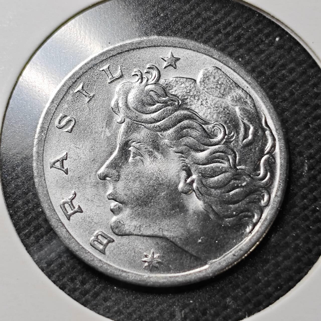 KK钱币收藏小铺  第357场  2月预留时间 周末发货 巴西5分 农粮纪念币 好品