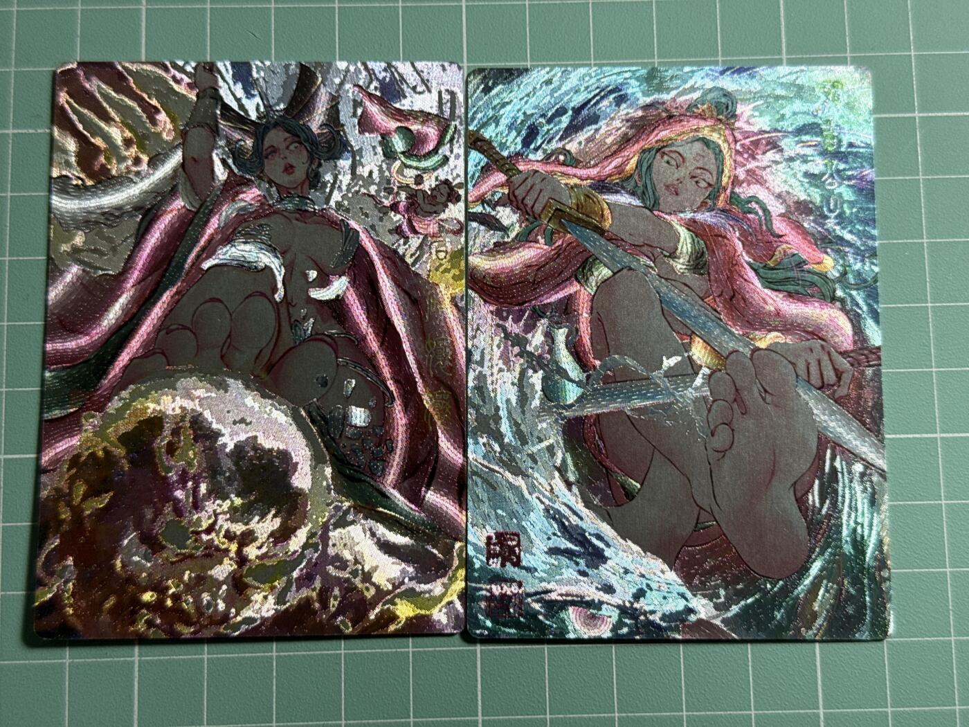 卡牌发烧友第20期，随单带裸卡，进群享包邮（持续收拍品，每周六晚23:50截拍，焱卡文化，国潮卡牌专场） 玉足福音 一沓文化 道友请留步 石矶娘娘 龙吉公主 粗闪