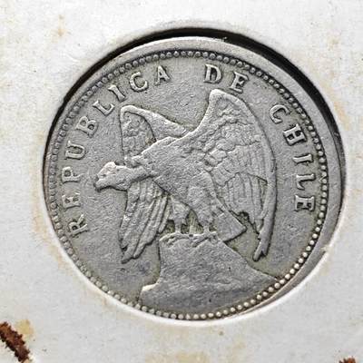 KK钱币收藏小铺  第357场  2月预留时间 周末发货 - 1928智利10分 