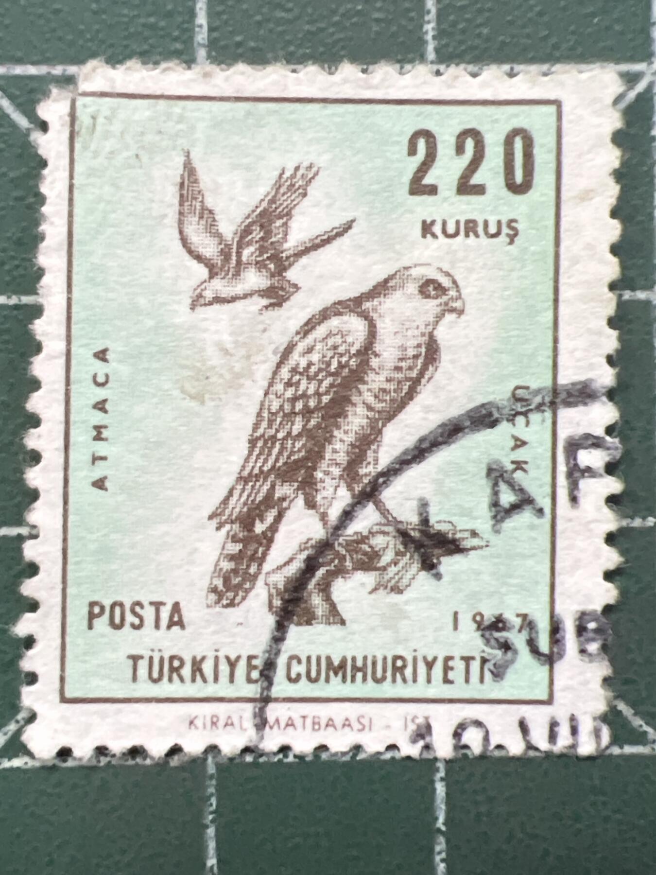 第1034 邮票专场 （无押金，捡漏，全场50包邮，偏远地区除外，接收代拍业务，本店十天发一次货） 土耳其邮票