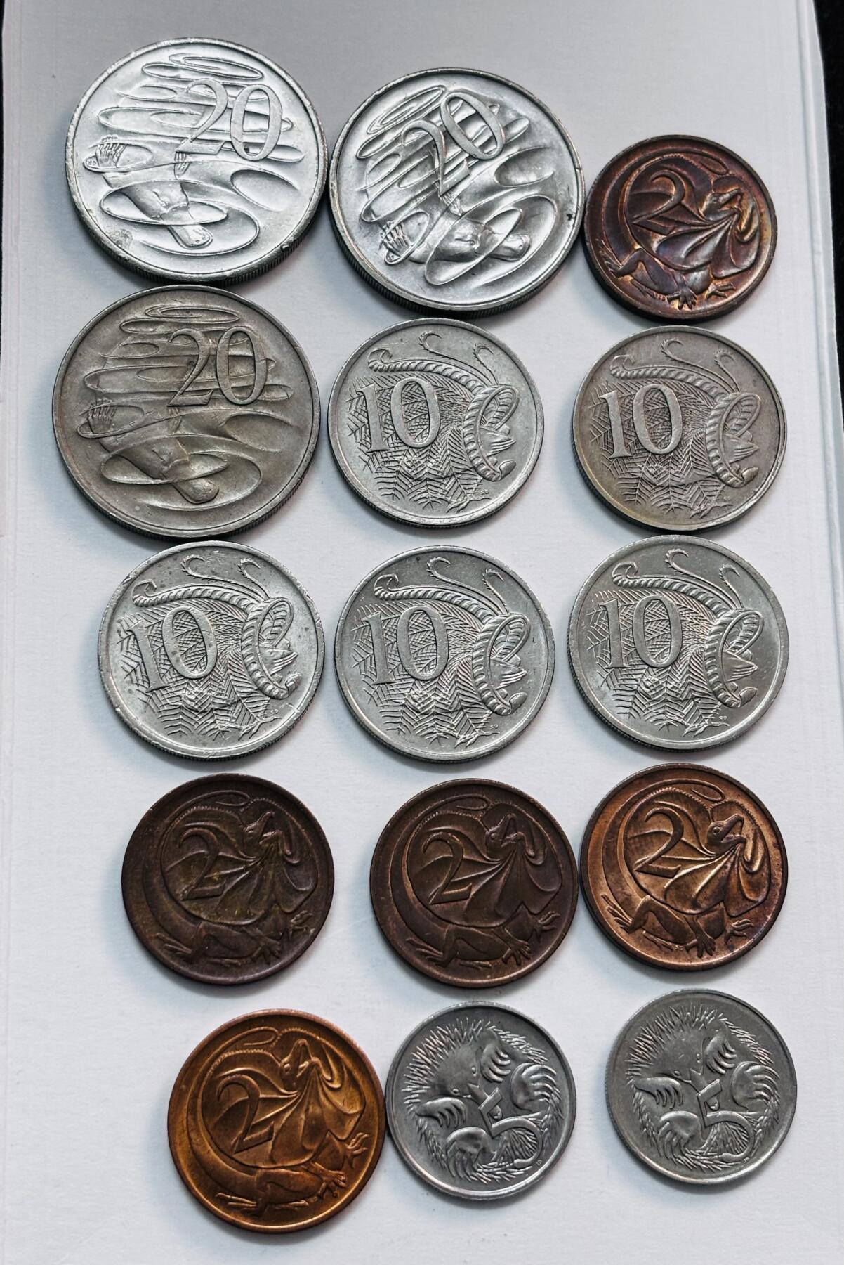 文馨钱币收藏第 277 场，熊猫金币，银币，老藏家日本明治时代到昭和时代全时期专场（特年非常多），长期接收代拍品 好品澳大利亚 15 枚