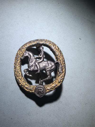 盛世勋华——号角文化勋章邮票专场拍卖第285期 - 德国（1939）金级马术成就奖章 带厂标（CHR. LAUER, NURNBERG）