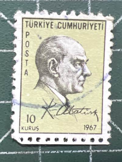 第1034 邮票专场 （无押金，捡漏，全场50包邮，偏远地区除外，接收代拍业务，本店十天发一次货） - 土耳其邮票