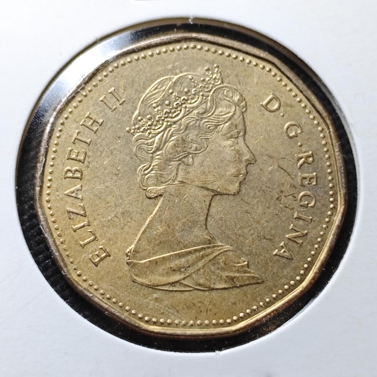 KK钱币收藏小铺  第357场  2月预留时间 周末发货  加拿大一元