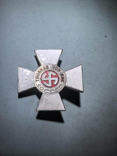 盛世勋华——号角文化勋章邮票专场拍卖第285期 - 德国（1939）武装党卫军丹麦志愿军团沙尔堡十字奖章 极为少见 后造