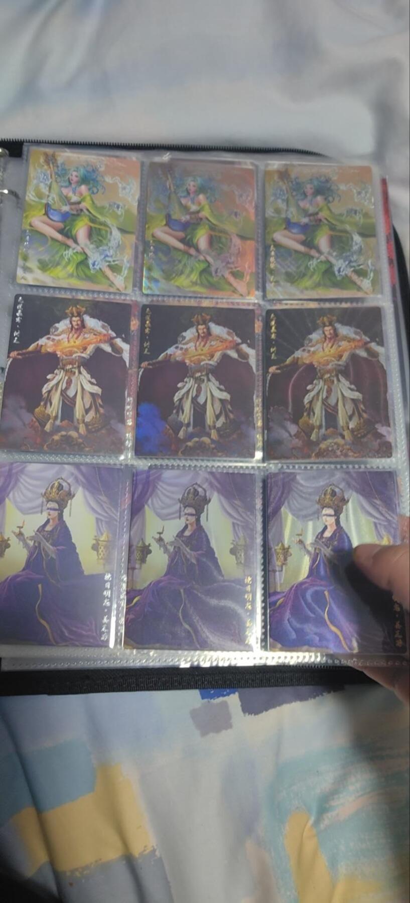 海绵宝宝卡牌专拍第5场(本场有自留价 各种亲签卡，套卡大套，自制卡难免瑕疵，可能存在轻微撞角爆边等出厂瑕疵，品控介意勿拍！) 卡玩帕克 封神天下套卡1-2弹带海报 三工艺