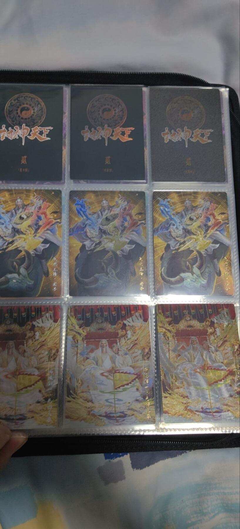 海绵宝宝卡牌专拍第5场(本场有自留价 各种亲签卡，套卡大套，自制卡难免瑕疵，可能存在轻微撞角爆边等出厂瑕疵，品控介意勿拍！) 卡玩帕克 封神天下套卡1-2弹带海报 三工艺