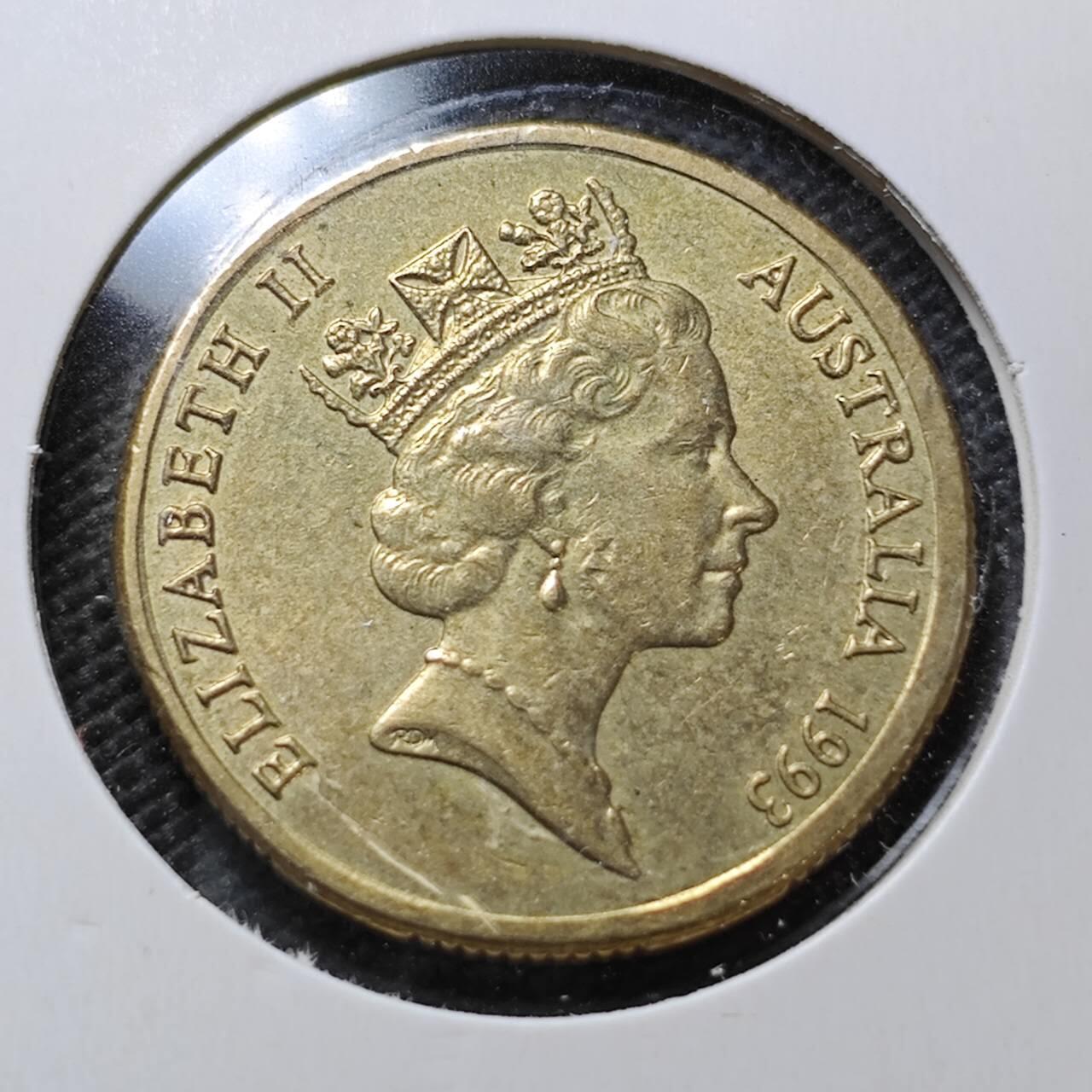 KK钱币收藏小铺  第357场  2月预留时间 周末发货  澳大利亚1元纪念币