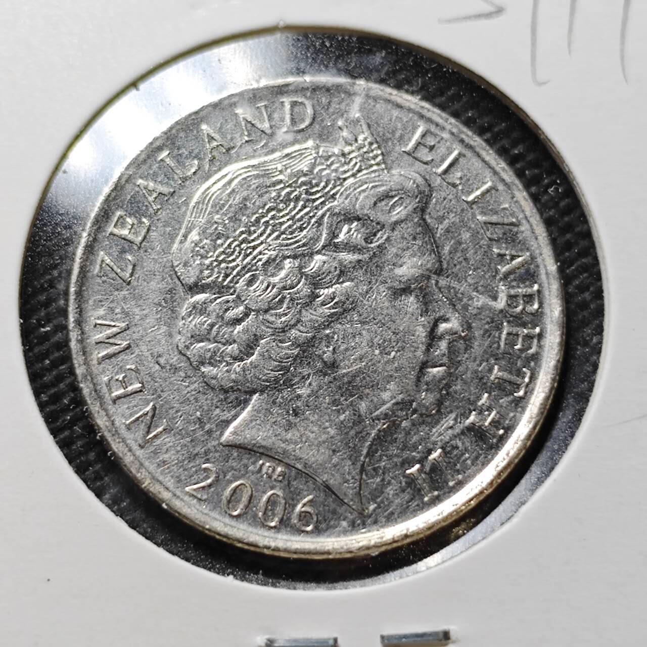 KK钱币收藏小铺  第357场  2月预留时间 周末发货  新西兰50分