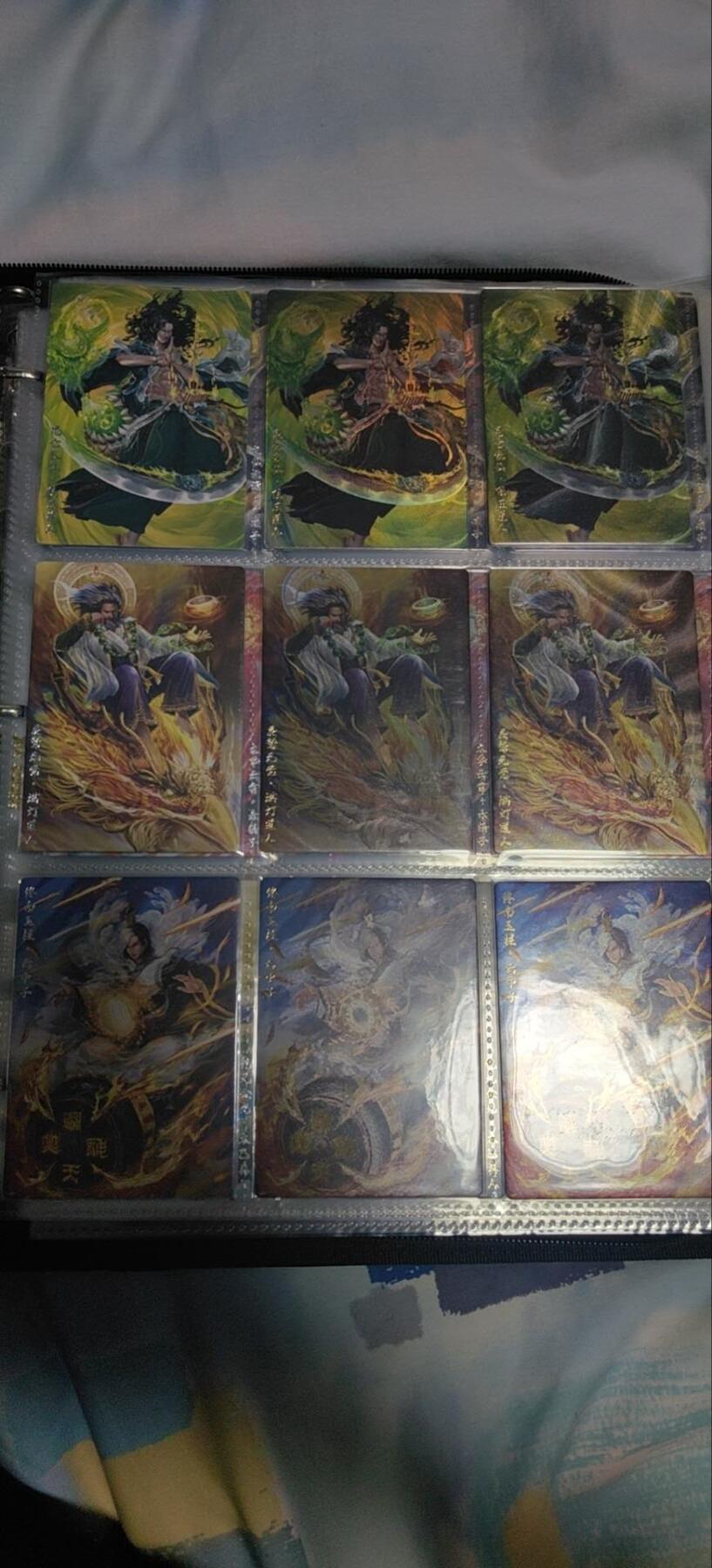 海绵宝宝卡牌专拍第5场(本场有自留价 各种亲签卡，套卡大套，自制卡难免瑕疵，可能存在轻微撞角爆边等出厂瑕疵，品控介意勿拍！) 卡玩帕克 封神天下套卡1-2弹带海报 三工艺