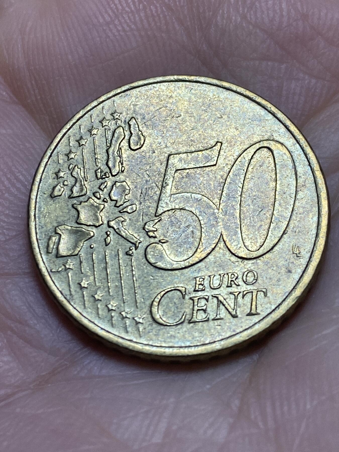 2025年第一百一十六场(总第一百四十二场）外国好品散币(免佣金) 荷兰🇳🇱2002年50欧分