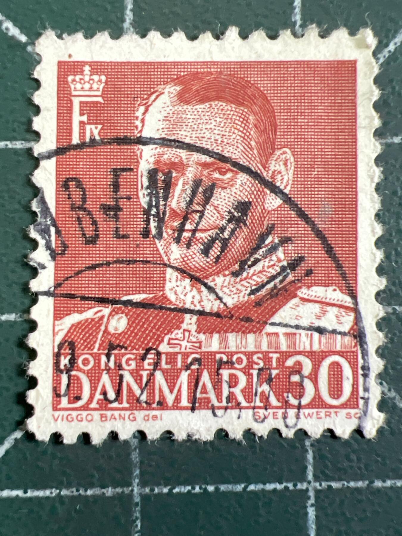 第1033 邮票专场 （无押金，捡漏，全场50包邮，偏远地区除外，接收代拍业务，本店十天发一次货） 丹麦邮票