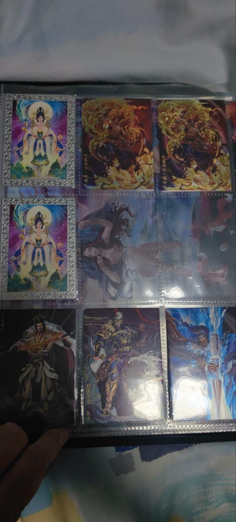 海绵宝宝卡牌专拍第5场(本场有自留价 各种亲签卡，套卡大套，自制卡难免瑕疵，可能存在轻微撞角爆边等出厂瑕疵，品控介意勿拍！) 卡玩帕克 封神天下套卡1-2弹带海报 三工艺