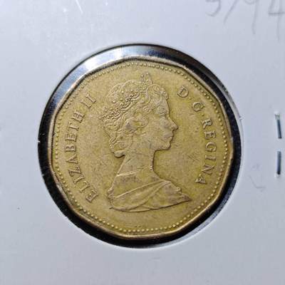 KK钱币收藏小铺  第357场  2月预留时间 周末发货 - 1988加拿大1元 