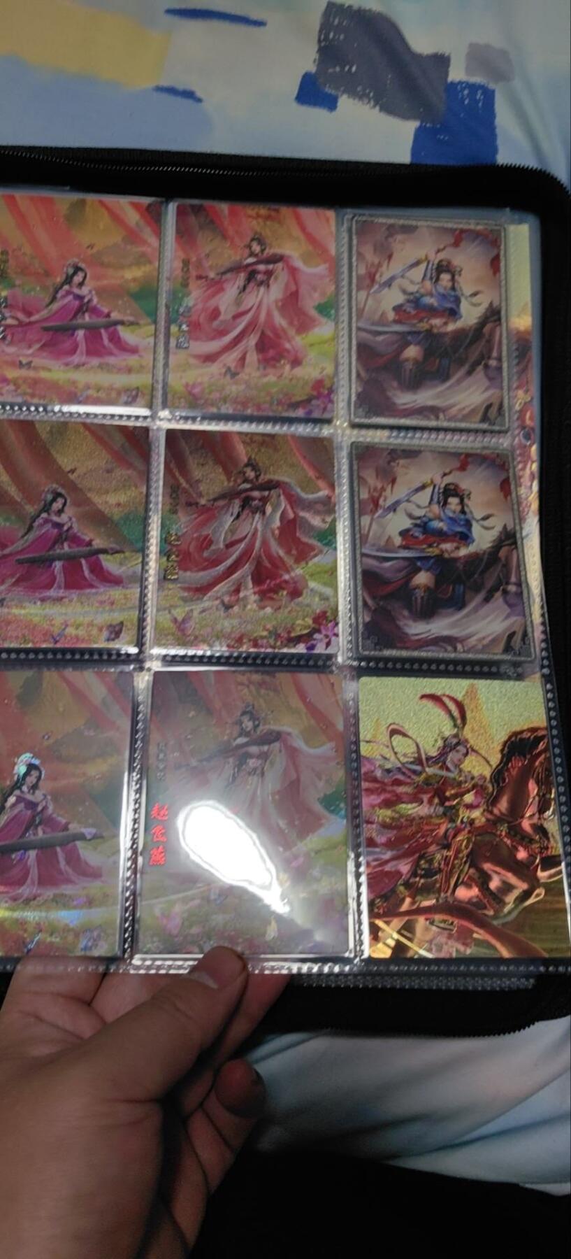 海绵宝宝卡牌专拍第5场(本场有自留价 各种亲签卡，套卡大套，自制卡难免瑕疵，可能存在轻微撞角爆边等出厂瑕疵，品控介意勿拍！) 神州群英传 1-3弹 前二弹入册，3弹未拆封