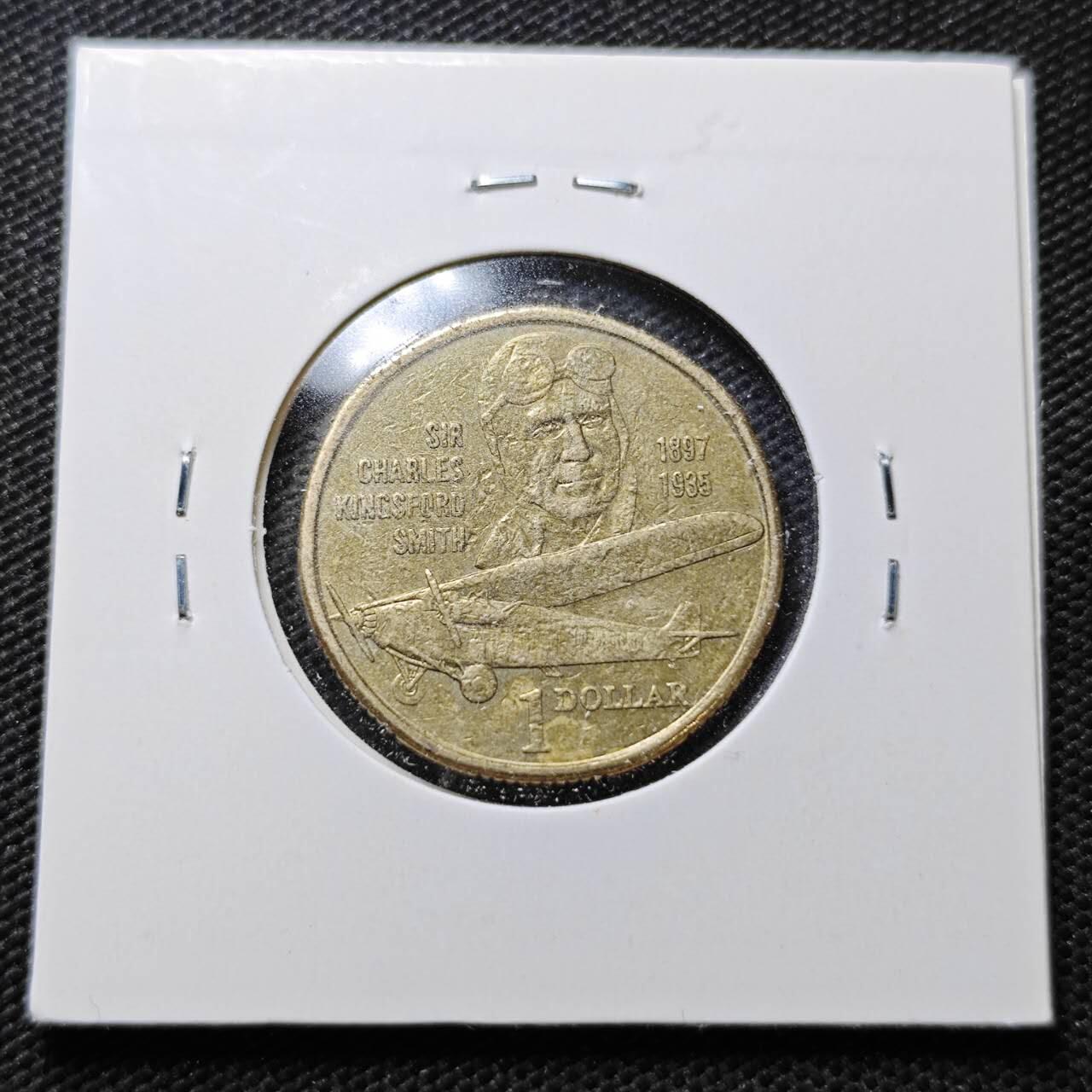 KK钱币收藏小铺  第357场  2月预留时间 周末发货  澳大利亚1元纪念币