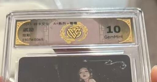 龙虎卡牌第六十场 - 猎虎师狂喜（无佣金，满120包邮，周六晚上结拍，欢迎送拍） 炫彩评级卡 燎原焱卡 Art系列 戚励 10G