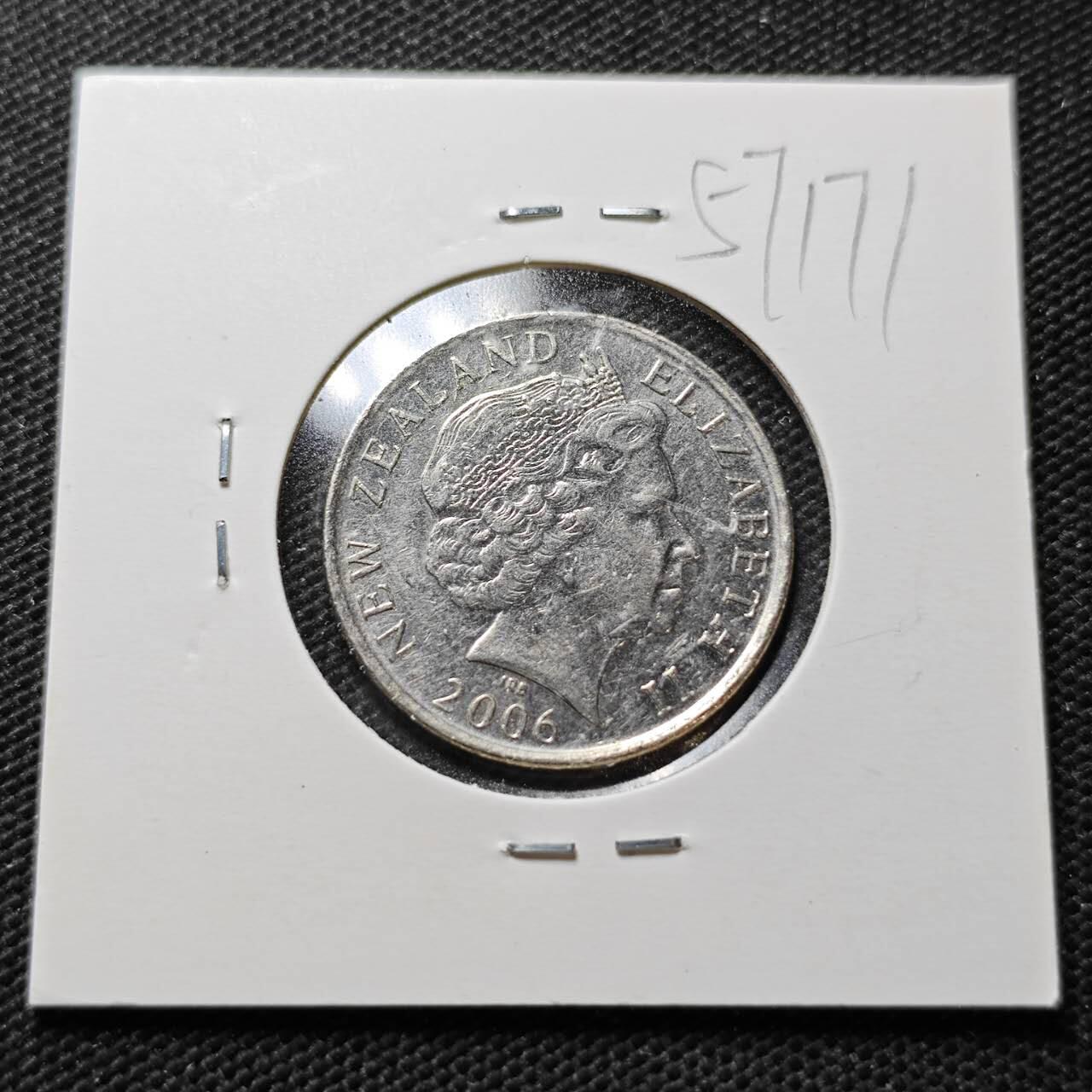 KK钱币收藏小铺  第357场  2月预留时间 周末发货  新西兰50分