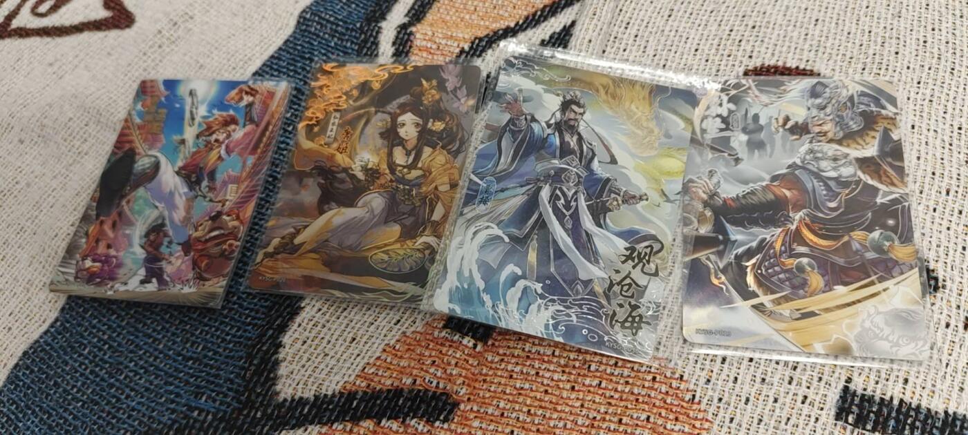 秋原瞳的小店第二十六期（持续收拍，日子飞快，转眼又是一年冬来到） 卡游三国4张活动卡