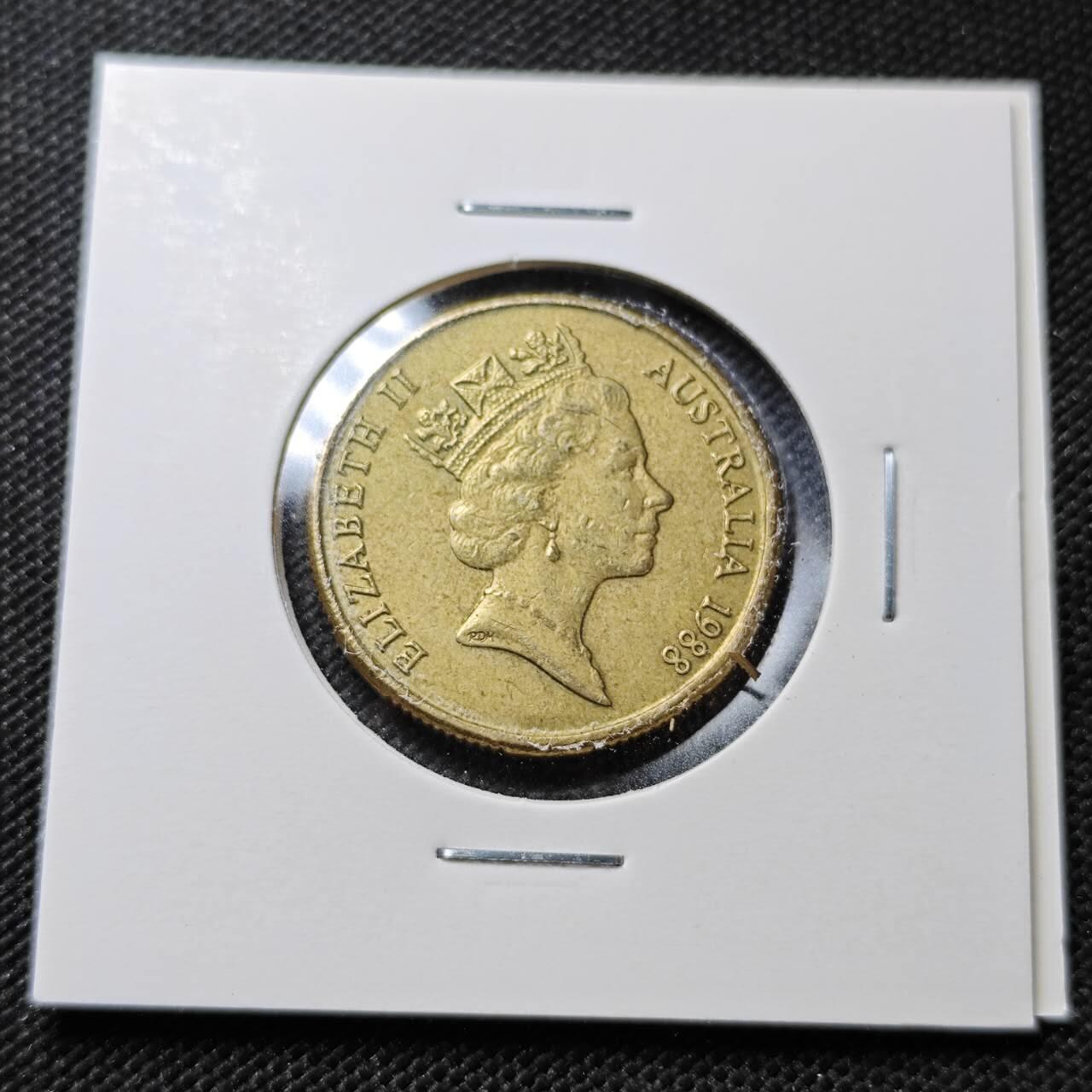 KK钱币收藏小铺  第357场  2月预留时间 周末发货  澳大利亚1元纪念币