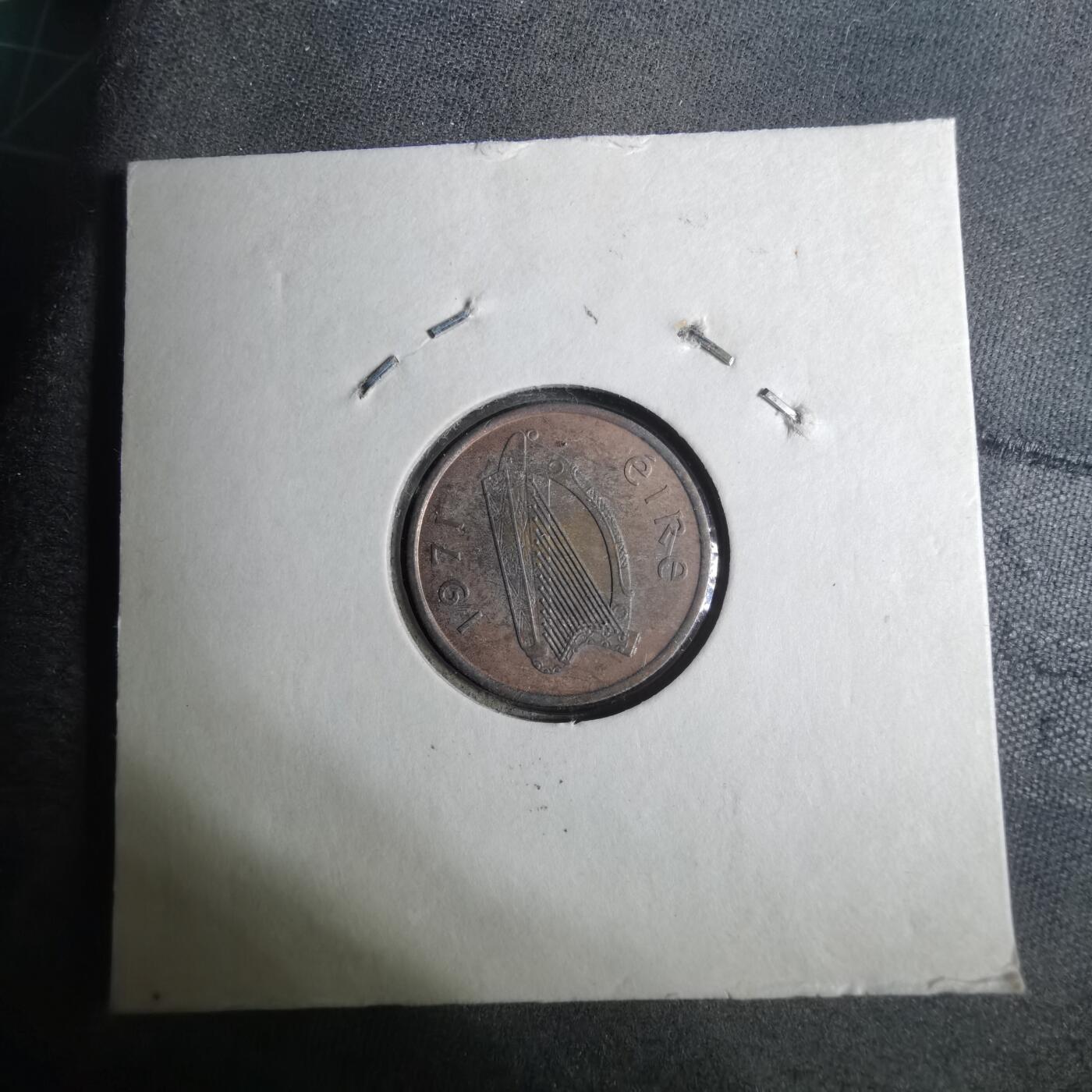 沼泽如烟--第883场 爱尔兰1971年半便士