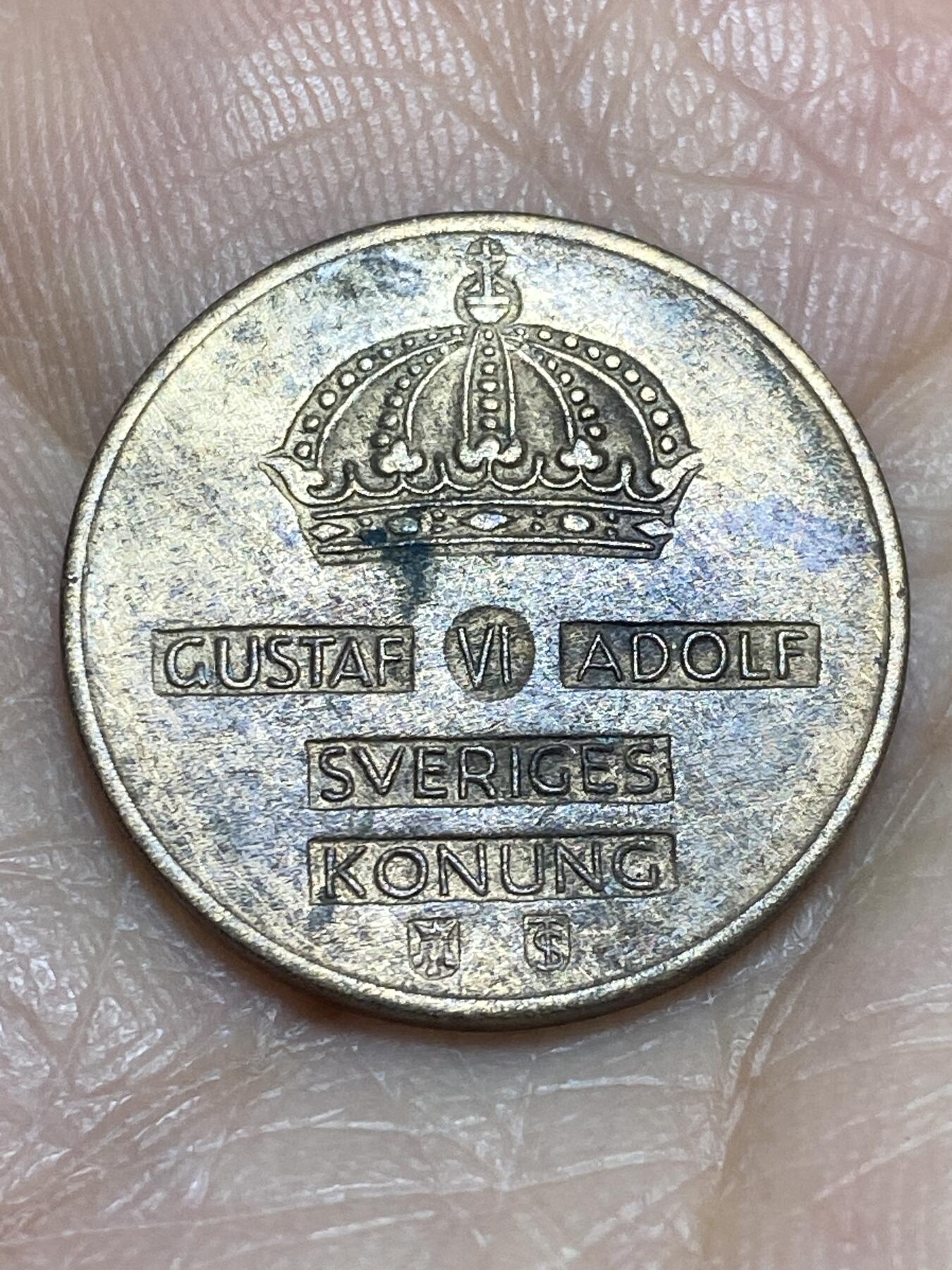 2025年第一百一十六场(总第一百四十二场）外国好品散币(免佣金) 瑞典🇸🇪1958年2欧尔