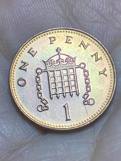 2025年第一百一十六场(总第一百四十二场）外国好品散币(免佣金) - 英国🇬🇧2007年1便士(伊丽莎白二世老年)