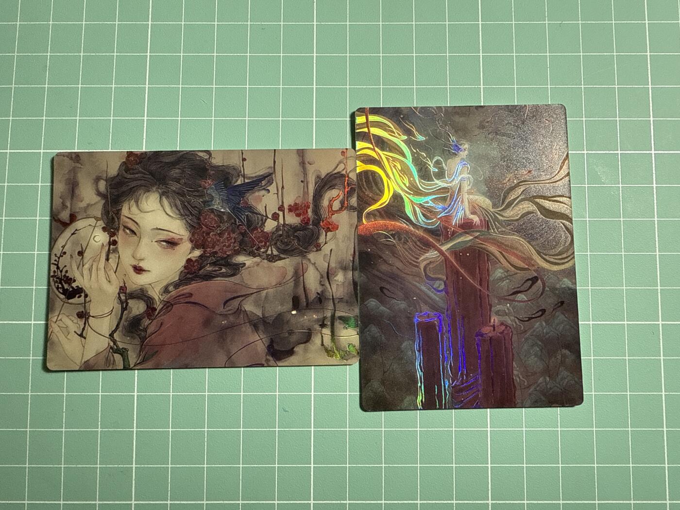 卡牌发烧友第20期，随单带裸卡，进群享包邮（持续收拍品，每周六晚23:50截拍，焱卡文化，国潮卡牌专场） 卡联社 山海美人 花精 鱼精 彩闪