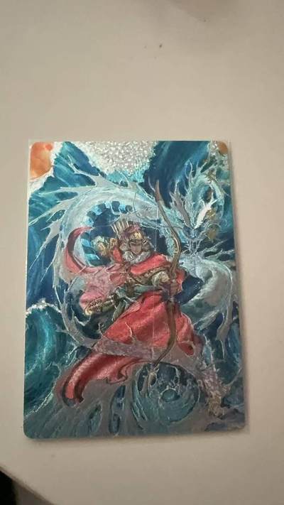 龙虎卡牌第六十场 - 猎虎师狂喜（无佣金，满120包邮，周六晚上结拍，欢迎送拍） - 粗闪卡 百里 vip特卡 夏伟义-花荣