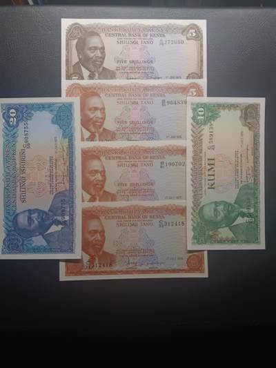 2025十月第三期，总197期 - 肯尼亚纸币批量六张UNC