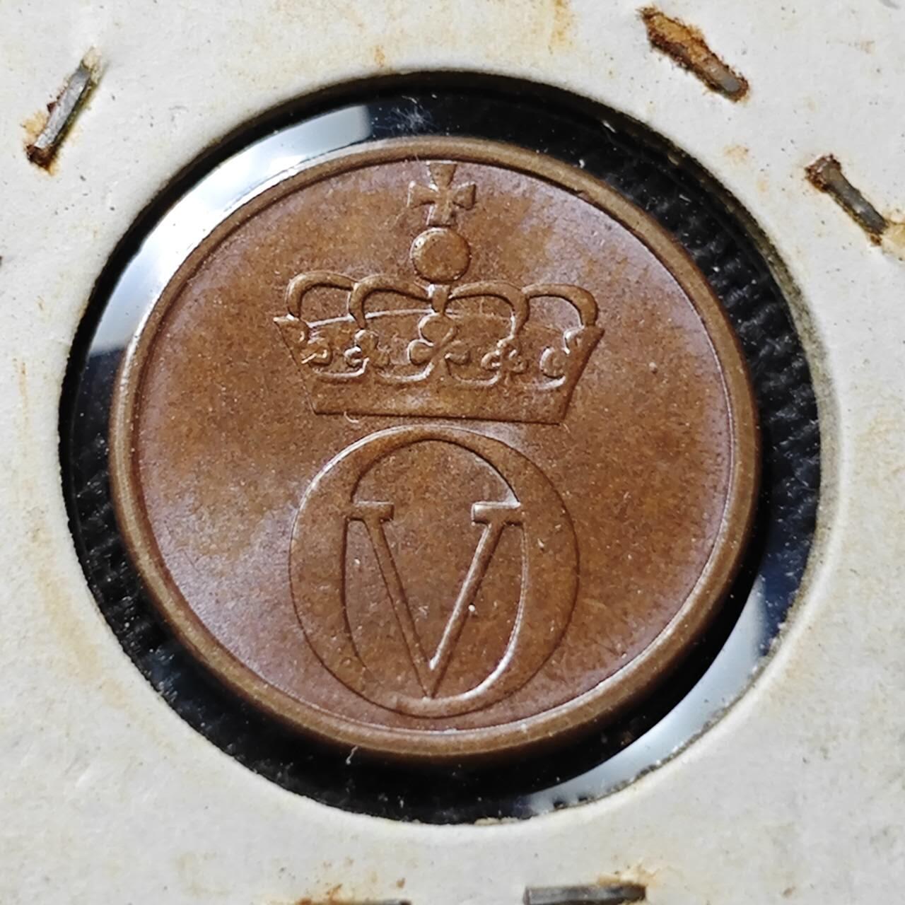 KK钱币收藏小铺  第357场  2月预留时间 周末发货  1972挪威松鼠 拆卷品