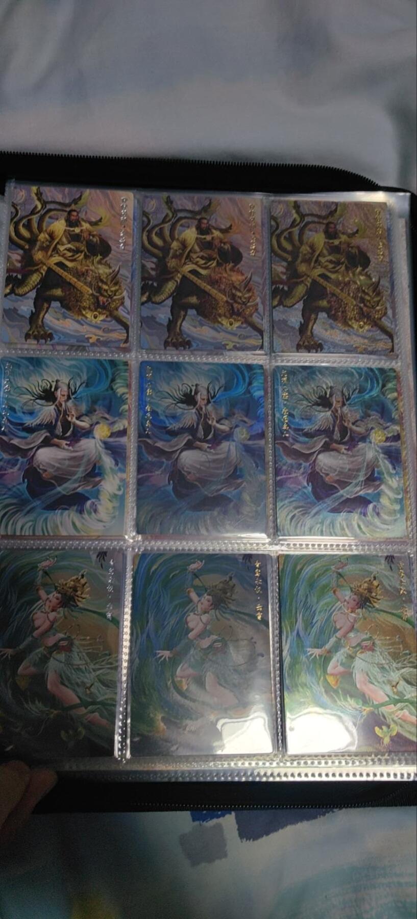 海绵宝宝卡牌专拍第5场(本场有自留价 各种亲签卡，套卡大套，自制卡难免瑕疵，可能存在轻微撞角爆边等出厂瑕疵，品控介意勿拍！) 卡玩帕克 封神天下套卡1-2弹带海报 三工艺