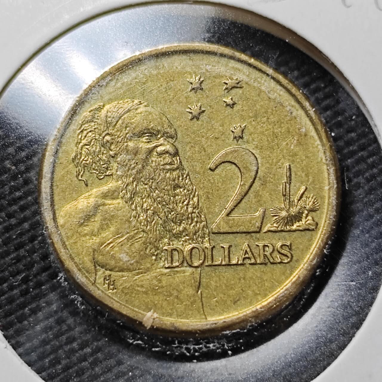 KK钱币收藏小铺  第357场  2月预留时间 周末发货  澳大利亚2元