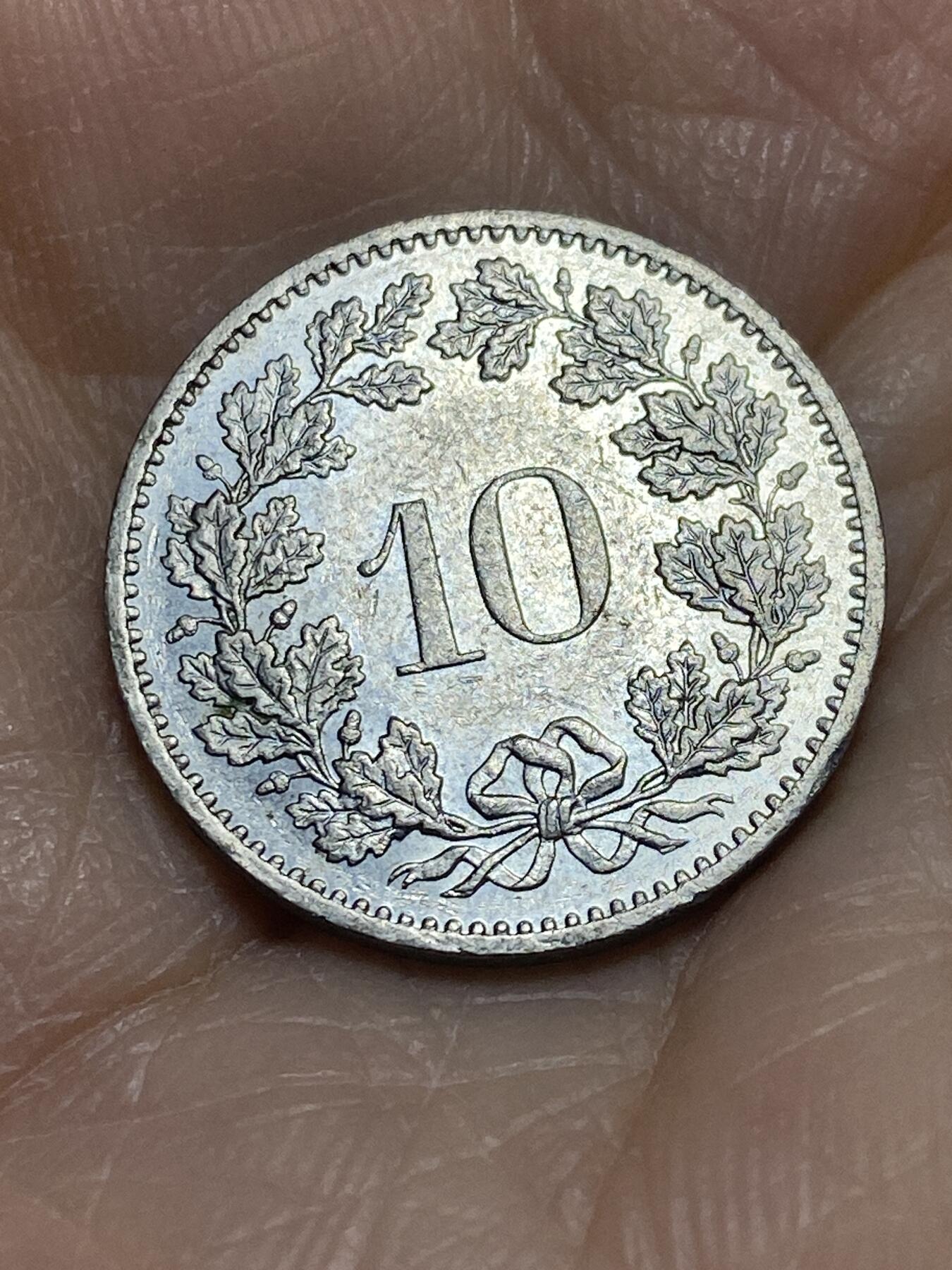 2025年第一百一十六场(总第一百四十二场）外国好品散币(免佣金) 瑞士🇨🇭1982年10分