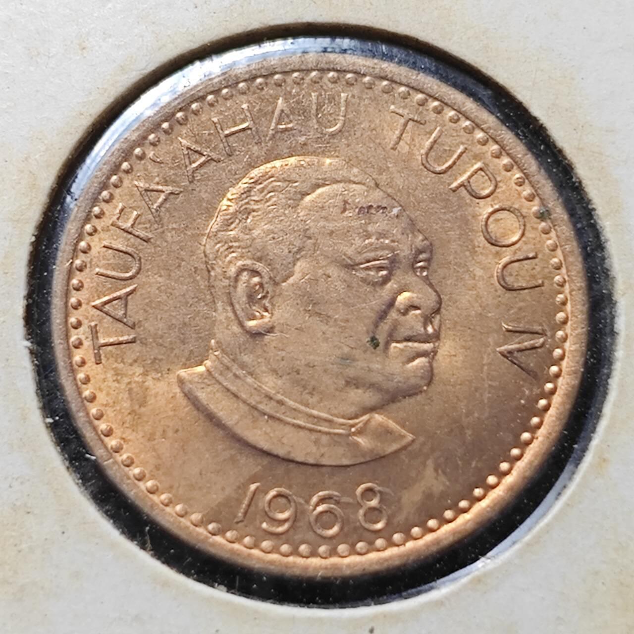 KK钱币收藏小铺  第357场  2月预留时间 周末发货  汤加1分铜币 好品