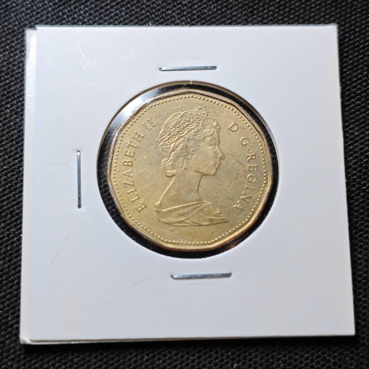 KK钱币收藏小铺  第357场  2月预留时间 周末发货  加拿大一元