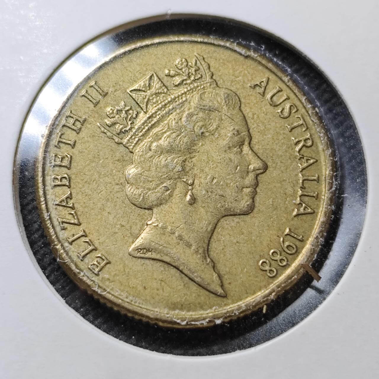 KK钱币收藏小铺  第357场  2月预留时间 周末发货  澳大利亚1元纪念币