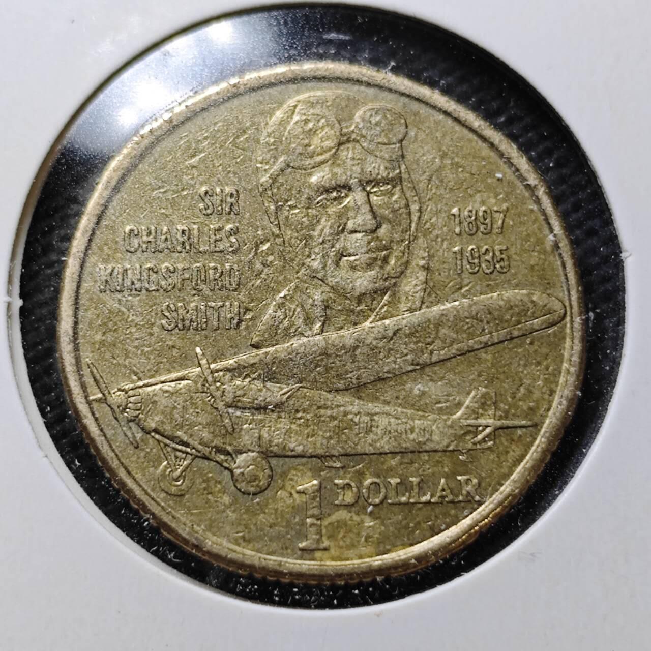 KK钱币收藏小铺  第357场  2月预留时间 周末发货  澳大利亚1元纪念币