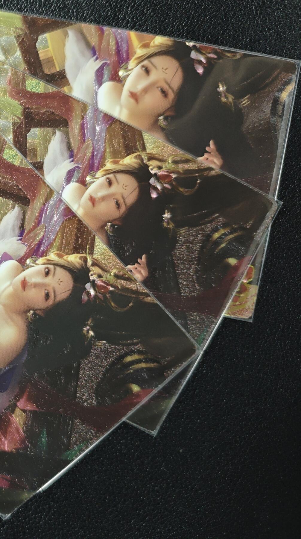 天玑星卡拍第131期《10.23周四截拍》持续收拍收评中 满赠卡需备注 卡玩帕克 神州百花谱 甄宓 粗闪 三张