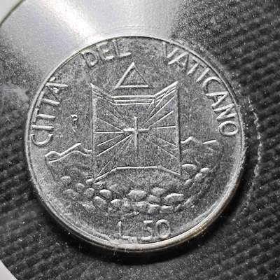 KK钱币收藏小铺  第357场  2月预留时间 周末发货 -  梵蒂冈50里拉