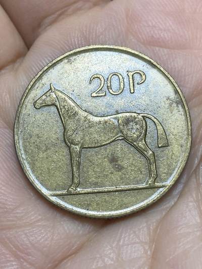 2025年第一百一十六场(总第一百四十二场）外国好品散币(免佣金) - 爱尔兰🇮🇪1986年20便士(共和国时期第二套)