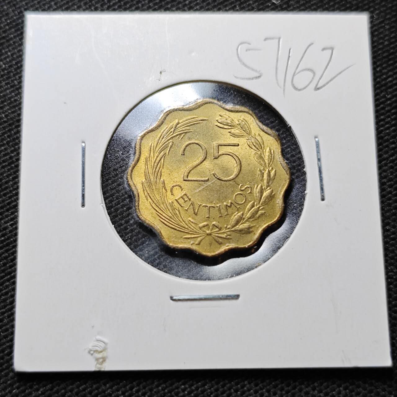 KK钱币收藏小铺  第357场  2月预留时间 周末发货  1953巴拉圭25分 好品铜币